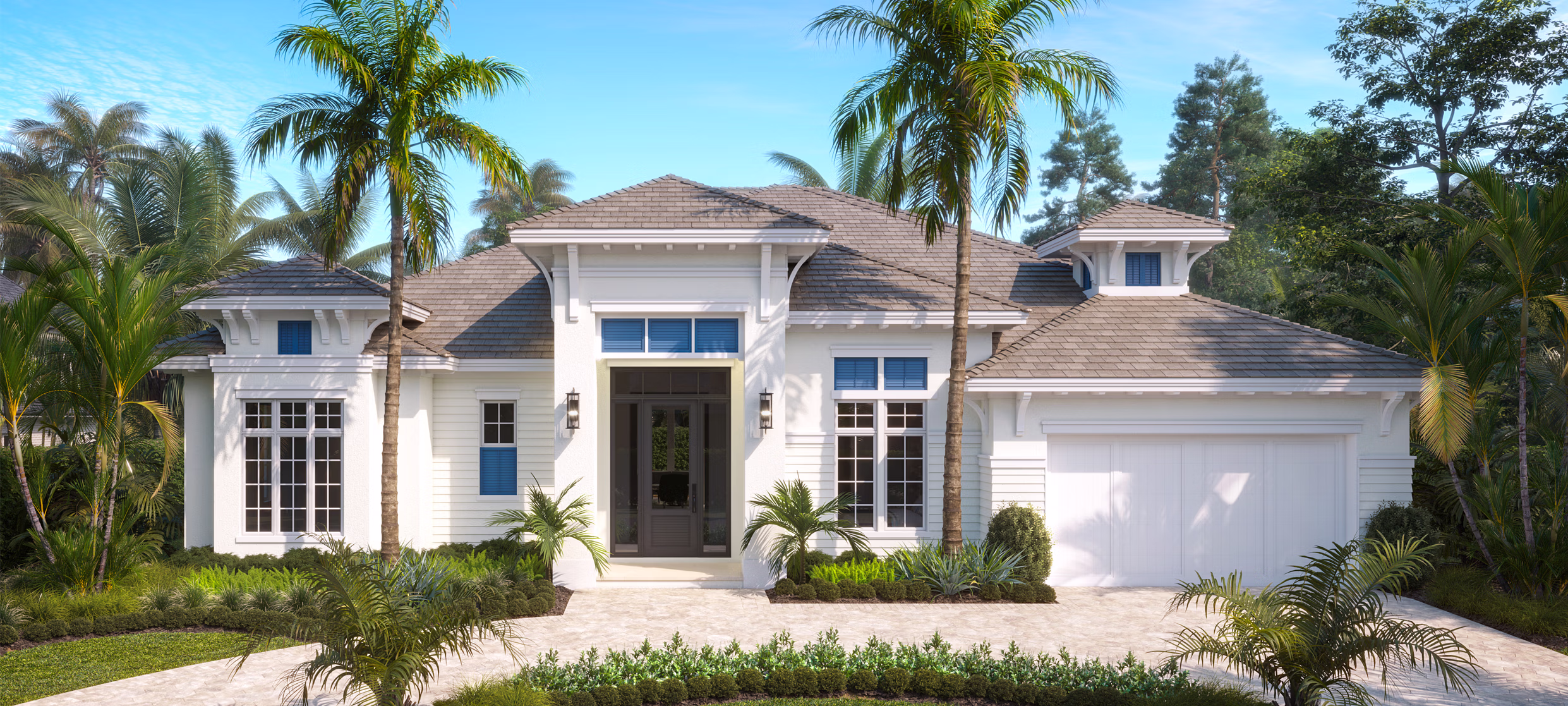 Custom Luxury Homes for Sale in Park Shore - 4865 Whispering Pine Way | Borelli Construction of Naples